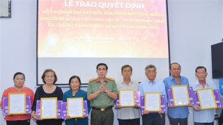 Những mái ấm đậm nghĩa tình  của Công an tỉnh Cà Mau