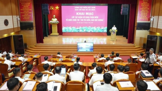 Tập huấn sử dụng phần mềm tổ chức Cuộc thi trực tuyến “Em yêu biển đảo quê hương”