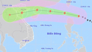 Bão Ragasa vào nước ta, trọng tâm đổ bộ từ Quảng Ninh đến Hà Tĩnh