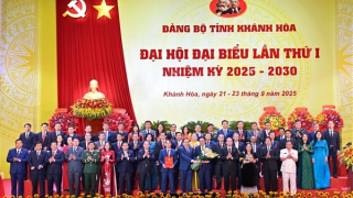 Chủ tịch Quốc hội Trần Thanh Mẫn dự Đại hội Đại biểu Đảng bộ tỉnh Khánh Hòa lần thứ nhất