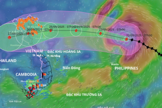 Không chủ quan vì hình thái thời tiết cực đoan, nguy hiểm của bão Ragasa