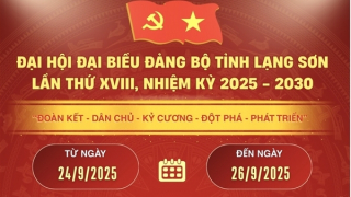 Sẵn sàng tổ chức Đại hội Đảng bộ tỉnh Lạng Sơn lần thứ XVIII, nhiệm kỳ 2025 -2030