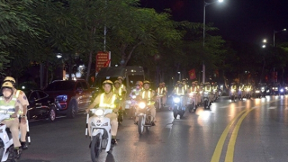 Công an Hải Phòng ra quân đảm bảo ANTT Đại hội Đảng bộ thành phố lần thứ I