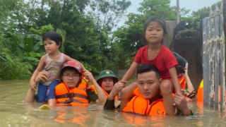 Lực lượng Công an ứng phó bão Ragasa
