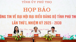 Đại hội đại biểu Đảng bộ tỉnh Phú Thọ: “Đoàn kết – Dân chủ – Kỷ cương – Đột phá – Phát triển”