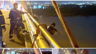 Cảnh sát PCCC kịp thời giải cứu người đàn ông định nhảy cầu Cần Thơ tự tử