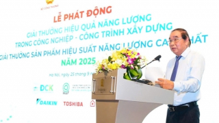 Phát động giải thưởng về sử dụng năng lượng tiết kiệm, hiệu quả