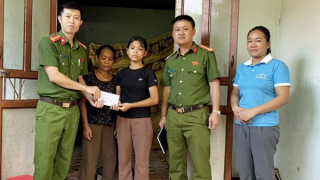 Ấm áp mô hình “Công an xã nuôi em” ở xã Tam Thái