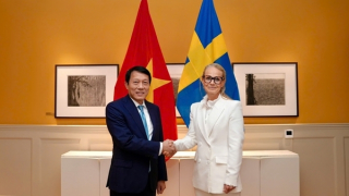 Tăng cường hợp tác đấu tranh phòng, chống tội phạm giữa Việt Nam và Thụy Điển