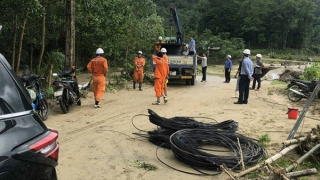 EVNNPC triển khai đồng bộ các phương án ứng phó bão số 10