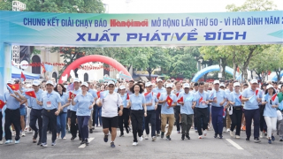 Khai mạc Chung kết Giải chạy Báo Hà Nội Mới 2025