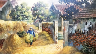 Ngủ ôm rơm, hơi ấm ổ rơm