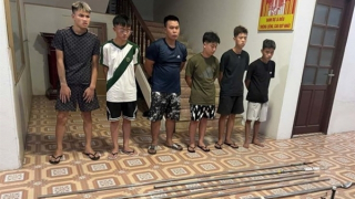 Bắt giam nhóm thanh niên tụ tập cổ vũ đua xe, gây rối ở Hải Phòng