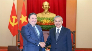 Tổng Bí thư Tô Lâm tiếp Đại sứ Hoa Kỳ Marc Knapper