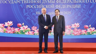 Chủ tịch Quốc hội Trần Thanh Mẫn hội đàm Chủ tịch Đuma Quốc gia Quốc hội Liên bang Nga