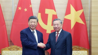 Lãnh đạo Đảng, Nhà nước gửi điện chúc mừng 76 năm Quốc khánh Trung Quốc