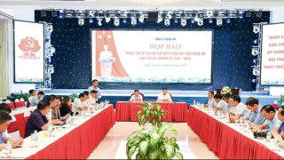 Đại hội đại biểu Đảng bộ tỉnh Nghệ An tổ chức từ ngày 1-3/10