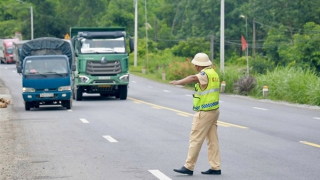 Tăng cường đảm bảo an toàn giao thông trên Quốc lộ 9