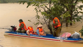 Công an Lạng Sơn cứu giúp nhân dân tại các địa bàn trọng điểm ngập lụt