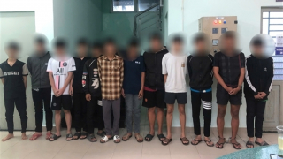 Xử lý nhóm đối tượng mang theo hung khí gây rối trật tự công cộng