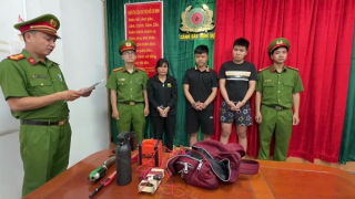 Triệt phá nhóm dùng súng điện tự chế trộm chó, bắt giữ 3 đối tượng