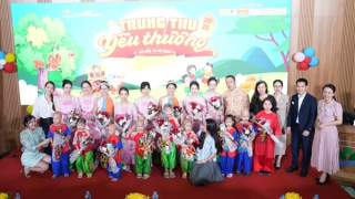 Mang Trung thu yêu thương đến với hàng nghìn bệnh nhi