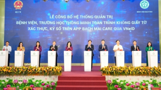 Công bố bệnh viện thông minh không giấy tờ, số hóa toàn trình đầu tiên ở Việt Nam