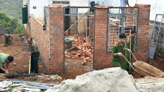 Công an Lâm Đồng xây thêm 49 căn nhà hỗ trợ người nghèo