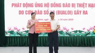 Bắc Ninh tiếp nhận hơn 5,7 tỷ đồng ủng hộ đồng bào bị thiên tai