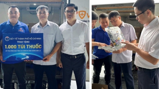 Ngành Y tế TP Hồ Chí Minh gửi 10.000 túi thuốc gia đình đến đồng bào bị ảnh hưởng bão lũ