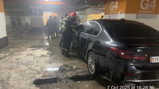 Ngăn chặn thảm họa cháy tại hầm giữ xe trung tâm thương mại Takashimaya