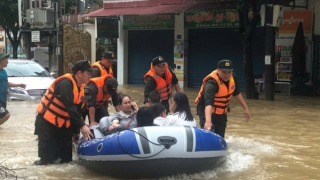 Lực lượng CAND tập trung khắc phục hậu quả thiên tai sau bão số 11