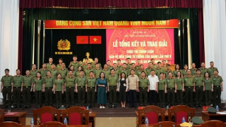 Học viện ANND trao giải Cuộc thi chính luận Bảo vệ nền tảng tư tưởng của Đảng năm 2025