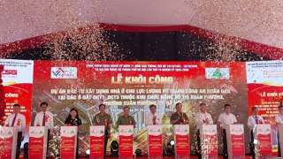 Khởi công dự án đầu tư xây dựng nhà ở cho CBCS CAND tại khu đô thị Xuân Phương