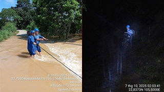 Mạng lưới và dịch vụ của VNPT bảo đảm phục vụ chính quyền và người dân bị ảnh hưởng bão