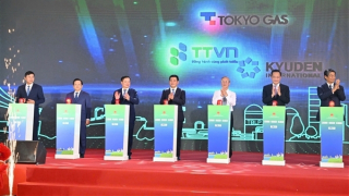 Khởi công dự án Nhà máy nhiệt điện LNG Thái Bình trị giá hơn 2,6 tỷ USD