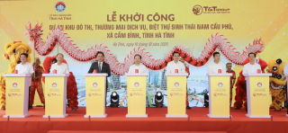 Khởi công Dự án Khu đô thị, thương mại dịch vụ, biệt thự sinh thái Nam Cầu Phủ