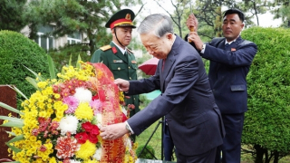 Tổng Bí thư Tô Lâm dự Lễ khánh thành tượng Chủ tịch Hồ Chí Minh tại Triều Tiên