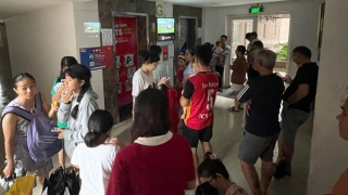 Dập tắt kịp thời đám cháy căn hộ trên tầng 15, chung cư Tam Phú