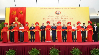 Khai trương Trung tâm Báo chí phục vụ Đại hội đại biểu Đảng bộ TP Hà Nội