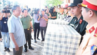 Tổng Bí thư Tô Lâm kiểm tra công tác khắc phục hậu quả bão, lụt tại Thái Nguyên