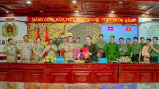 Công an tỉnh Lâm Đồng và Công an Mondulkiri (Campuchia) hợp tác giữ vững ANTT vùng biên giới