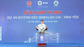 Khánh thành Dự án đường dây 500kV Lào Cai-Vĩnh Yên