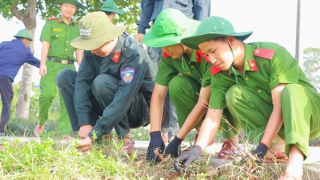 Trường Cao đẳng CSND I đưa 846 học viên về cơ sở "ba cùng" với người dân