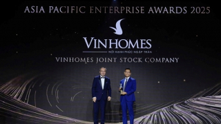 Vinhomes được vinh danh là doanh nghiệp xuất sắc Châu Á tại Apea 2025
