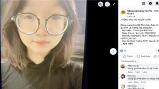 Tìm nữ sinh lớp 10 mất tích