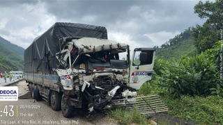 Tai nạn liên hoàn trên cao tốc La Sơn – Túy Loan, 2 tài xế trọng thương