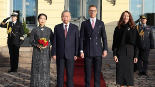 Lễ đón Tổng Bí thư Tô Lâm và Phu nhân thăm chính thức Cộng hòa Phần Lan