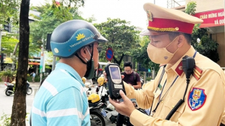 Người điều khiển môtô vi phạm nồng độ cồn chiếm tỷ lệ cao nhất