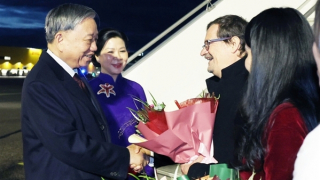 Tổng Bí thư Tô Lâm bắt đầu thăm chính thức Cộng hòa Phần Lan